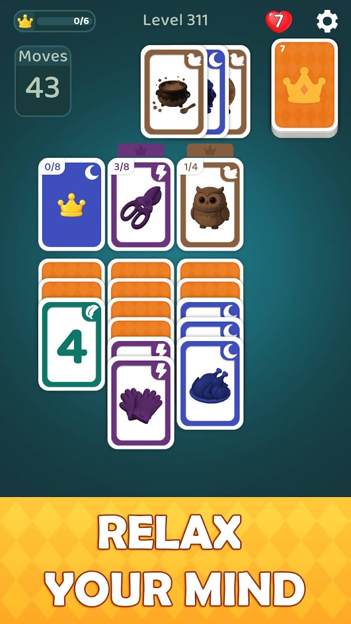 Color Solitaire: Sort Cards screenshot