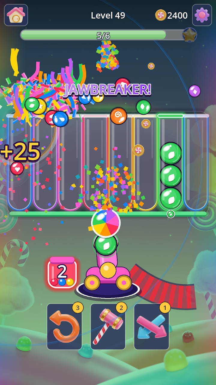 Candy Cannon Sort screenshot