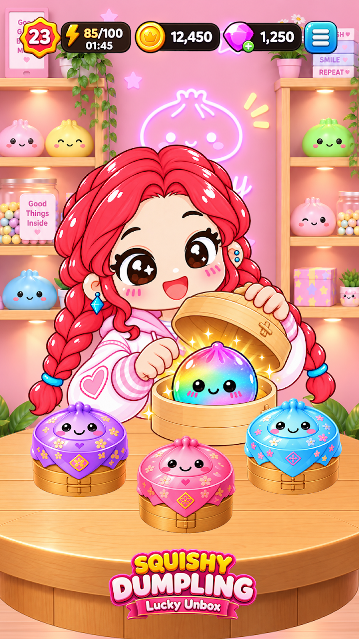 Squishy Dumpling ASMR Unboxing screenshot