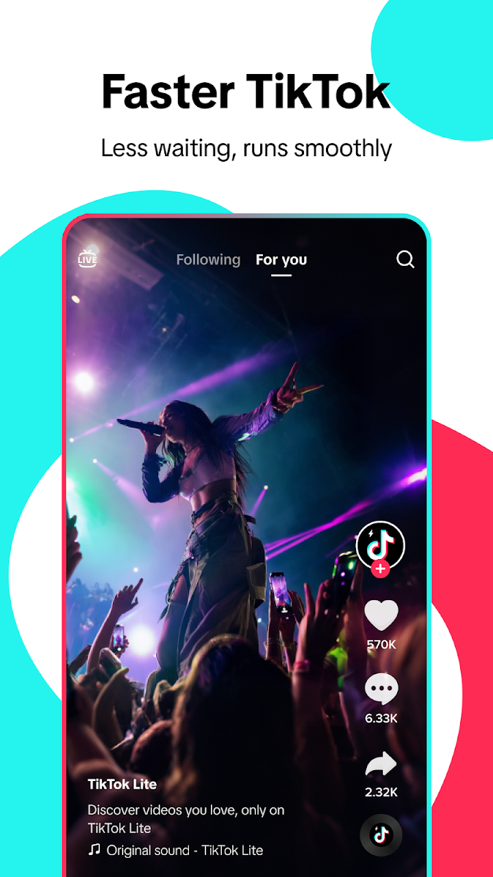 TikTok Lite - Faster TikTok screenshot