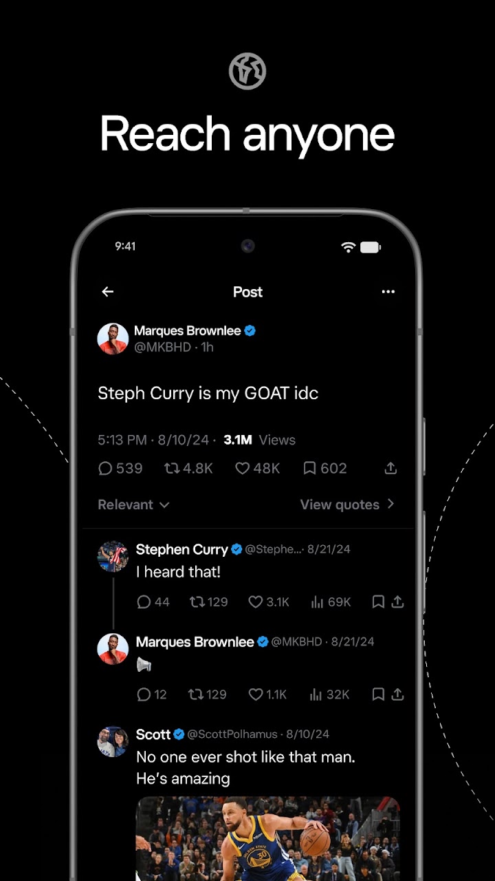 X screenshot