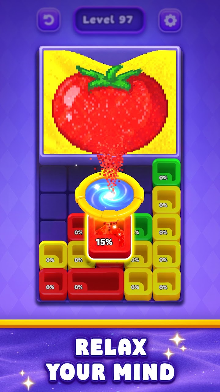 Magic Sand Color - No Timer screenshot