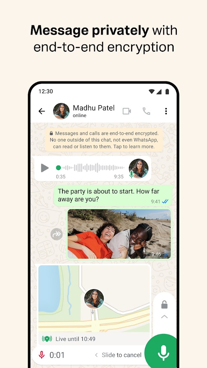 WhatsApp Messenger screenshot