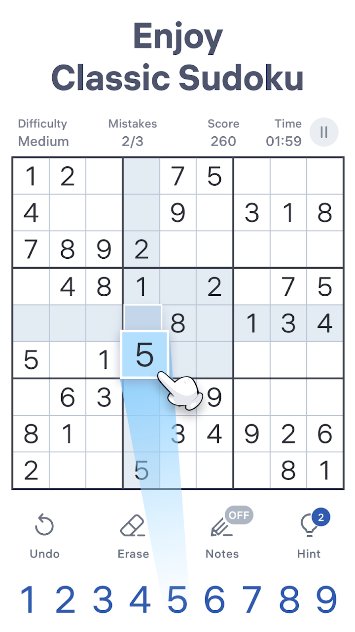 Sudoku.com - Sudoku Puzzle screenshot