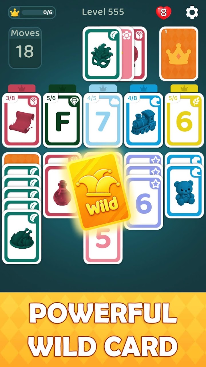 Color Solitaire: Sort Cards screenshot