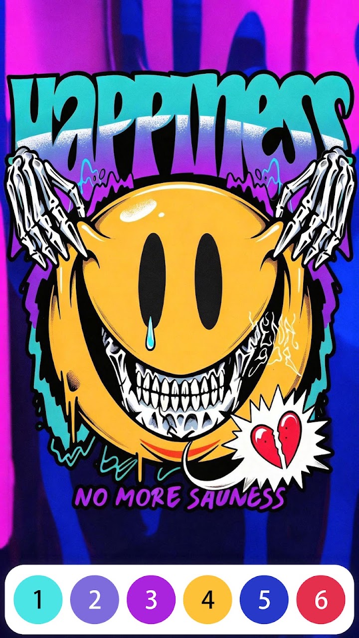 Mood Swear Meme Coloring Games screenshot