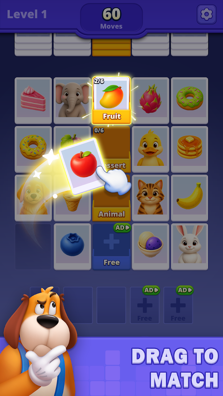 Cardegory: Picture Sort Tiles screenshot