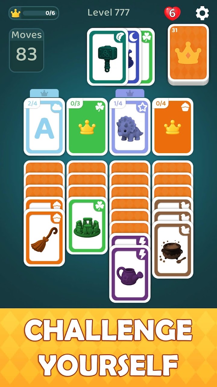 Color Solitaire: Sort Cards screenshot