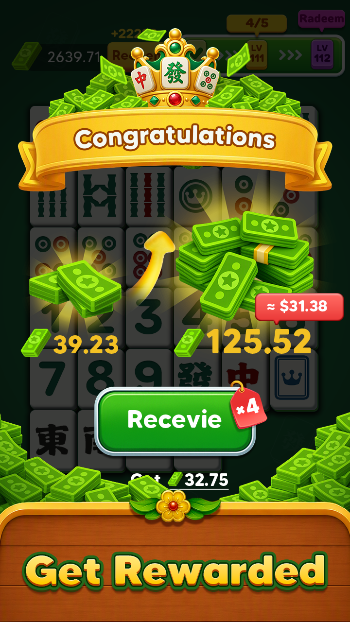 Lucky Mahjong : Pair Matching screenshot