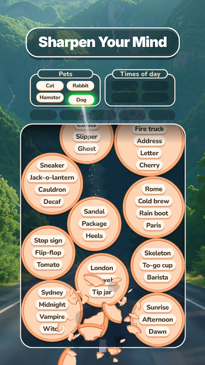 Word Sort: Assosications screenshot