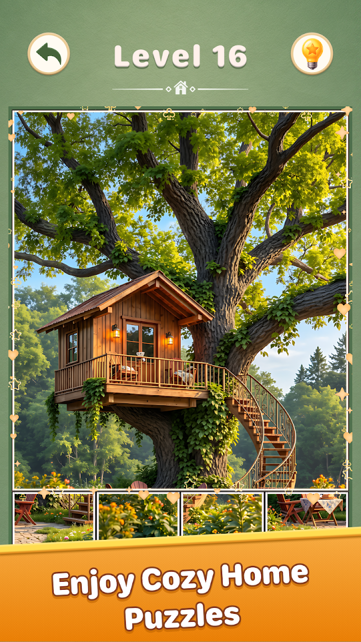 Home Jigcard Solitaire Puzzle screenshot