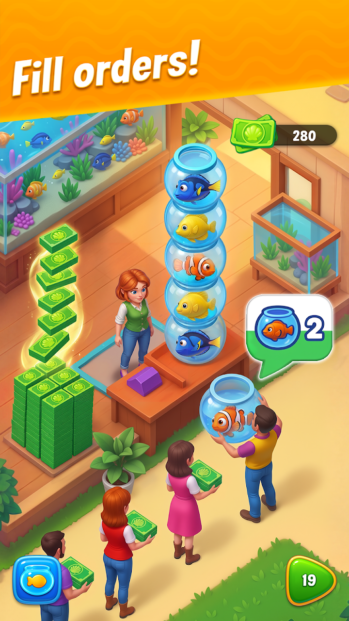 Fishdom screenshot