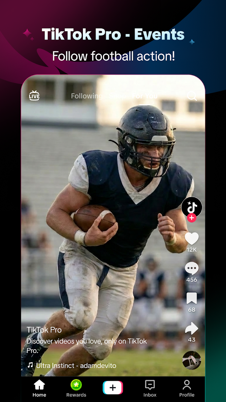 TikTok Pro - Events screenshot