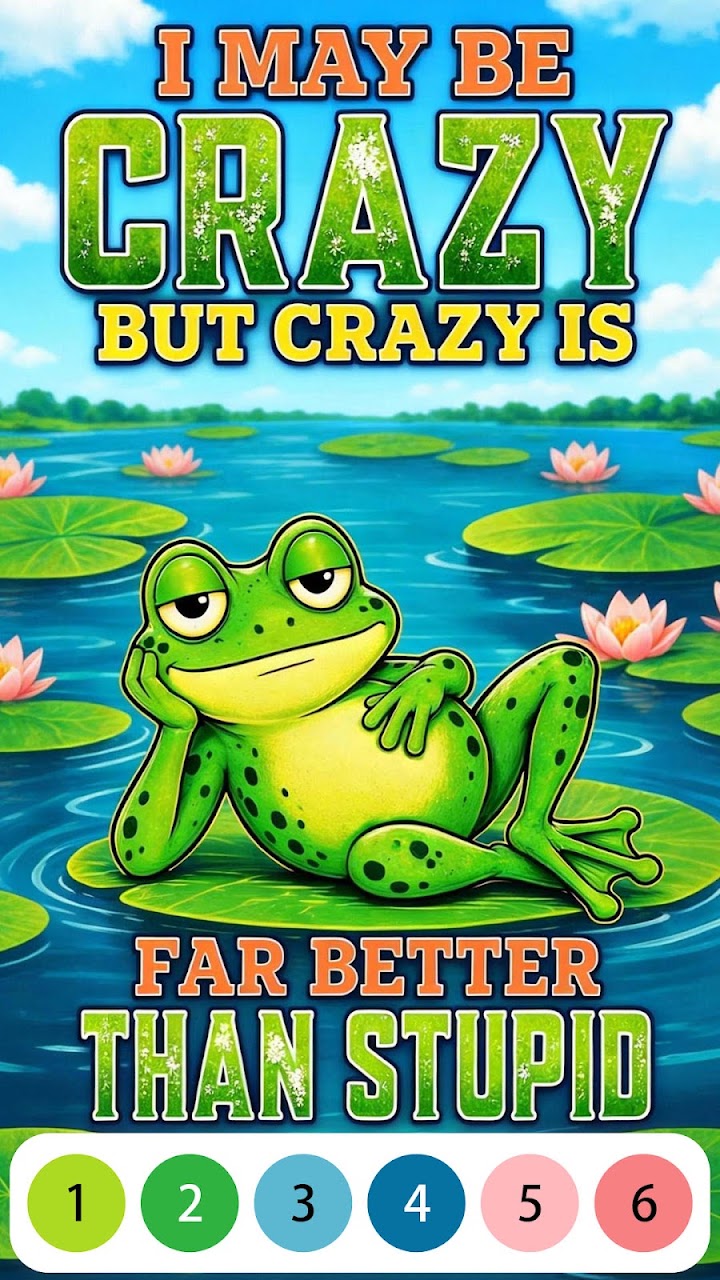 Mood Swear Meme Coloring Games screenshot