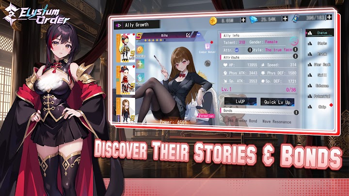 Elysium Order - Anime RPG screenshot