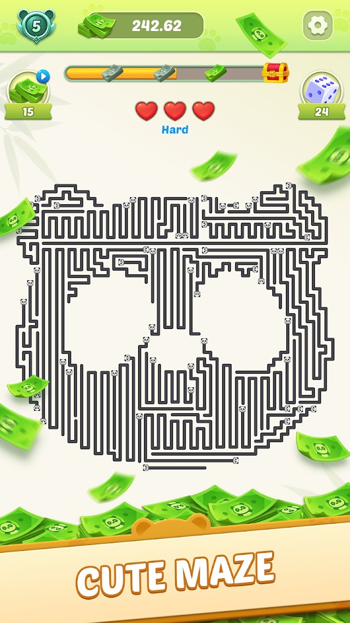 Riches Panda Maze screenshot