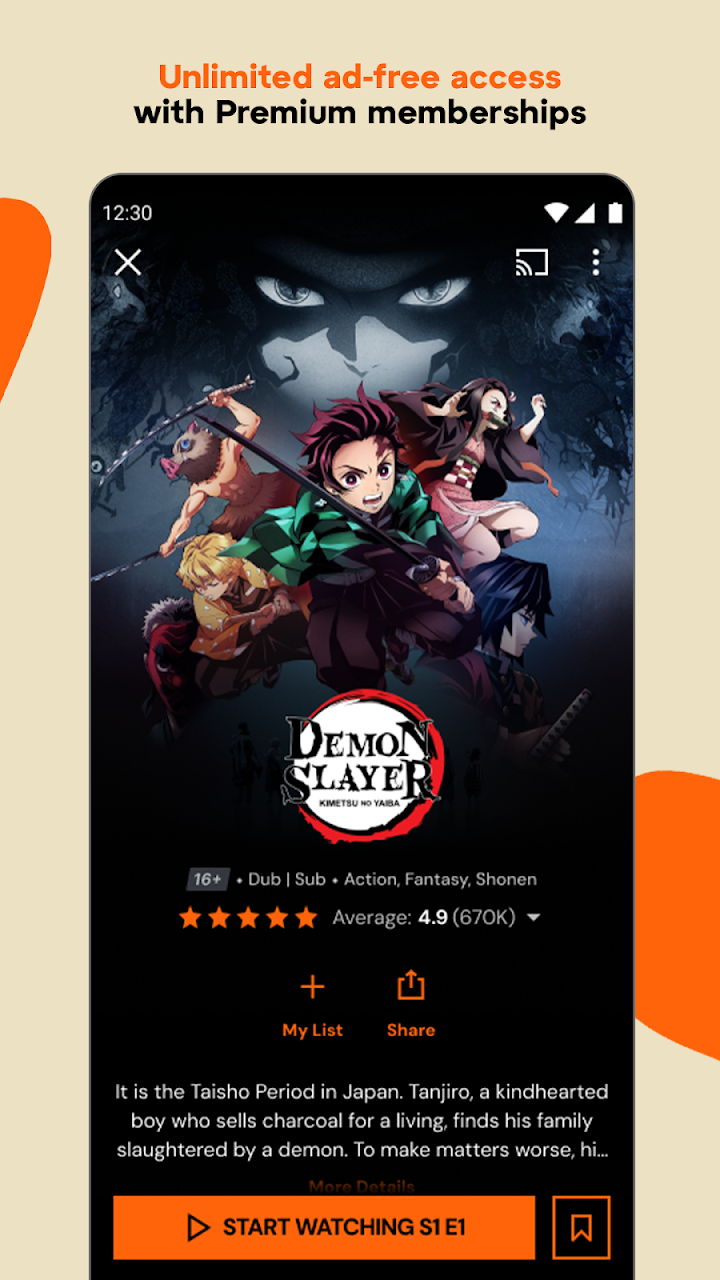 Crunchyroll: Anime Streaming screenshot