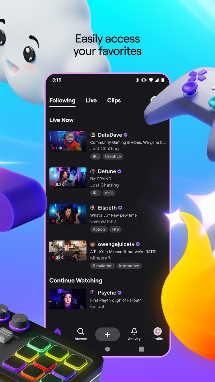 Twitch: Live Streaming screenshot