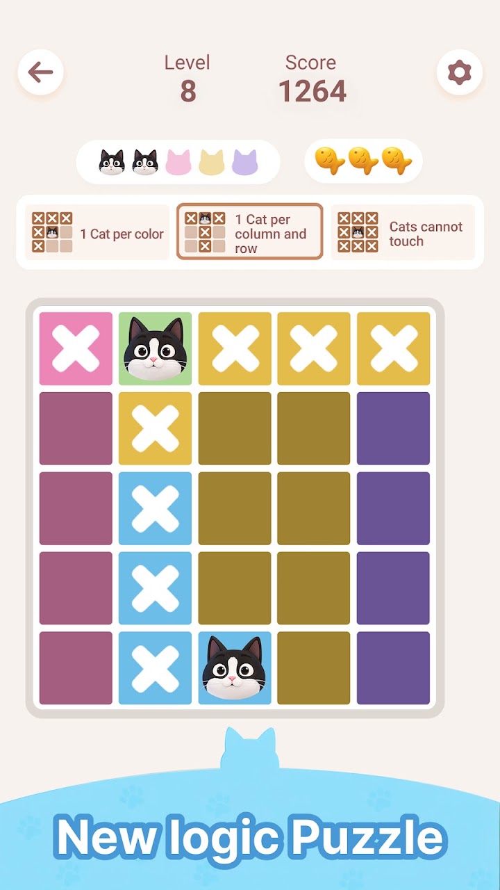 Meowdoku: Brain Puzzle Games screenshot