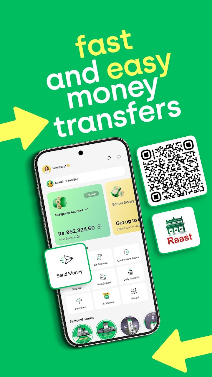 easypaisa – a digital bank screenshot